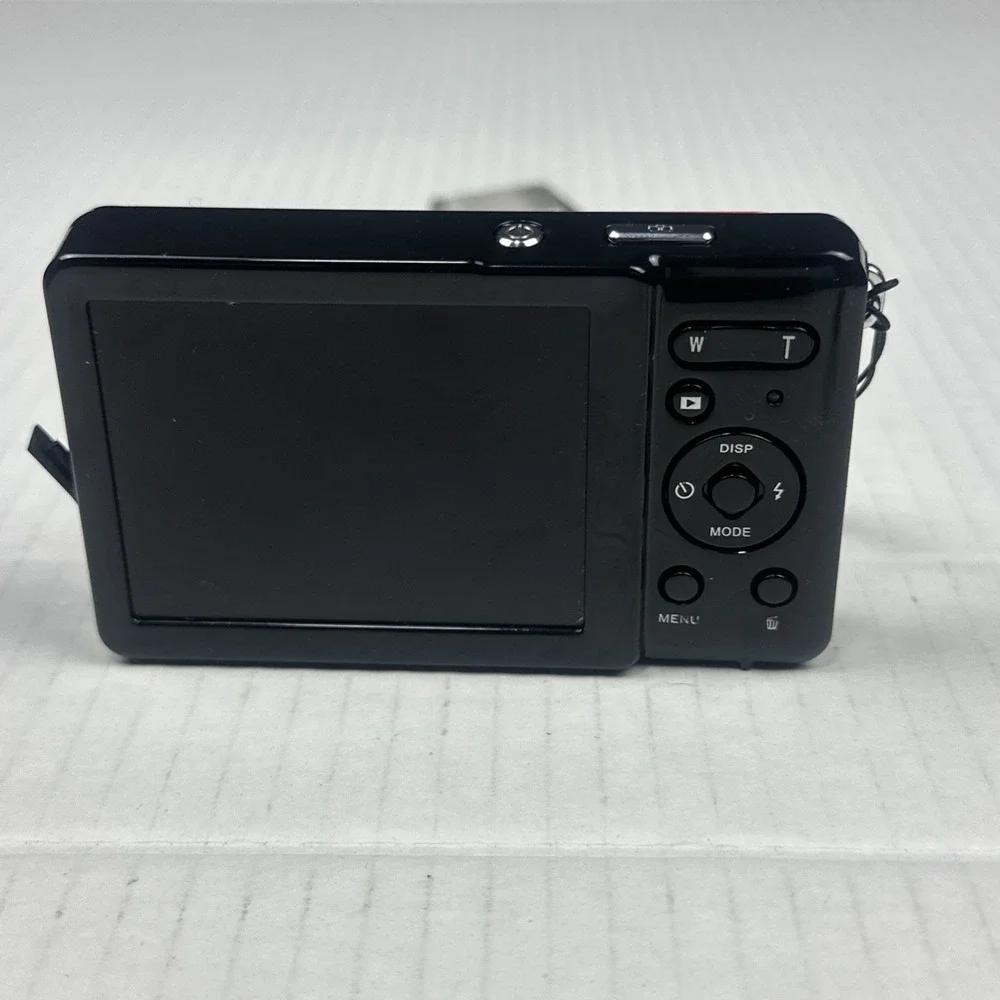 VMotal 12.0MP Compact Digital Camera Red For Parts Only Untested No Charger